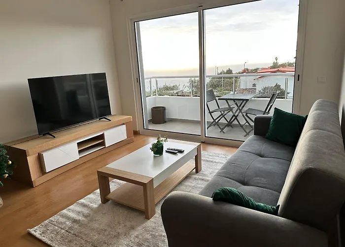 Prestige Solmar - Sea View - Free Covered Parking - Center Caniço